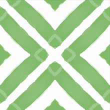 Load image into Gallery viewer, Formal Garden Wallpaper Green/White
