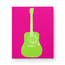 Load image into Gallery viewer, Pop Art Hummingbird Painting Electric pink/Electric lime
