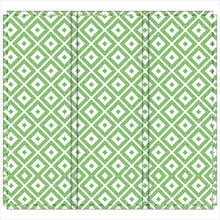 Load image into Gallery viewer, Formal Garden Folding Screen in Green/White
