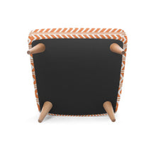 Load image into Gallery viewer, This Way That Way Occasional Chair in Orange/White
