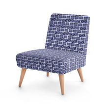 Load image into Gallery viewer, Little Mountain Chippendale Chair in Blue/White
