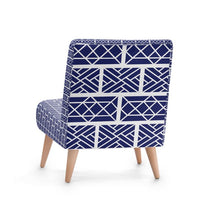 Load image into Gallery viewer, Little Mountain Chippendale Chair in Blue/White
