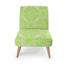 Load image into Gallery viewer, Palm Beach Palm Play Occasional Chair in Pink/Green
