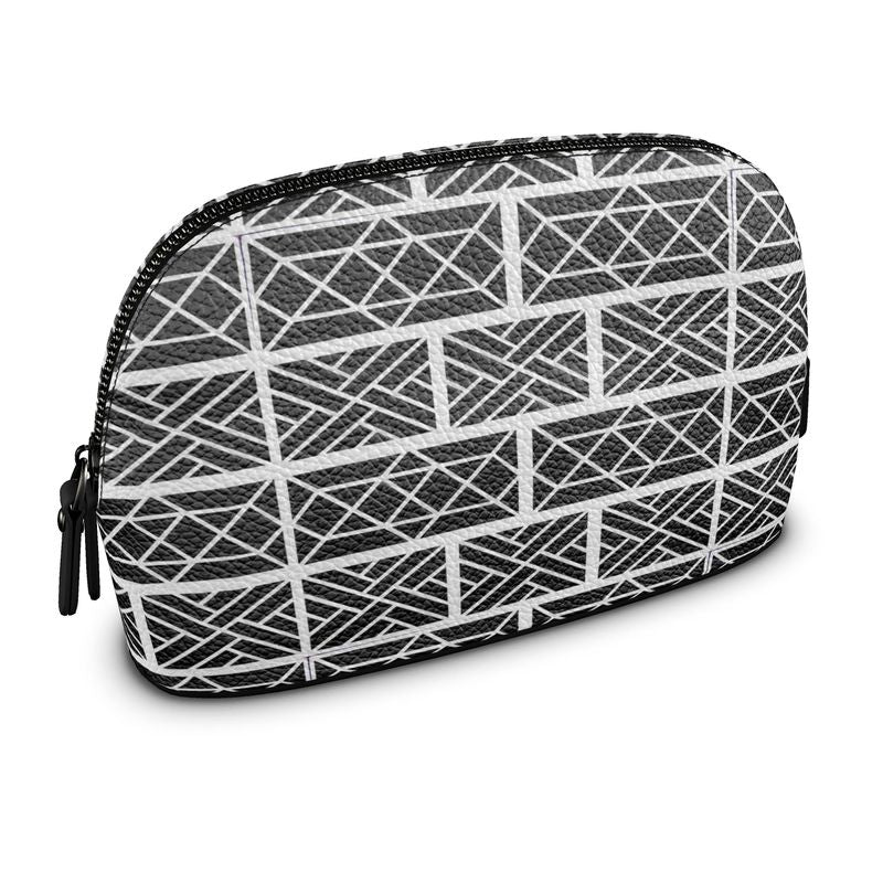 Little Mountain Chippendale Make Up Bag in Black/White