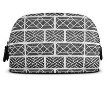 Load image into Gallery viewer, Little Mountain Chippendale Make Up Bag in Black/White
