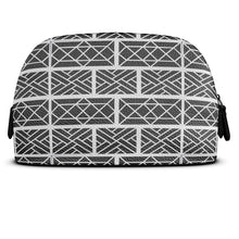 Load image into Gallery viewer, Little Mountain Chippendale Make Up Bag in Black/White
