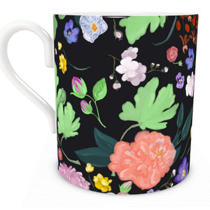 Little Mountain Floral Bone China Mug