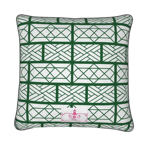Custom Designed Little Mountain Chippendale Pillows