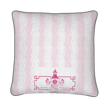 Load image into Gallery viewer, Customized House Painting Pillow on Hand Illustrated Pattern
