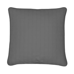 Nantucket Greek Key Fall/Winter Pillow in Gray and Black