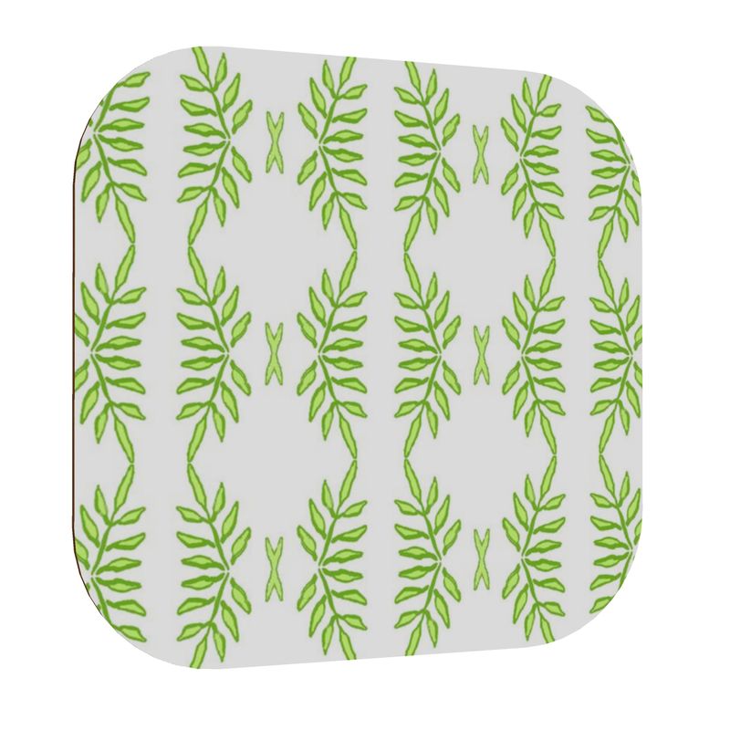 Little Green Leaf Coasters