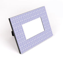 Load image into Gallery viewer, Little Mountain Chippendale Photo Frame in Blue and White
