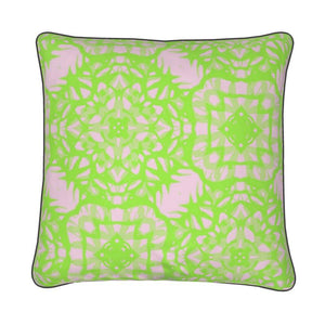 Palms on Pink Pillow/Cushion