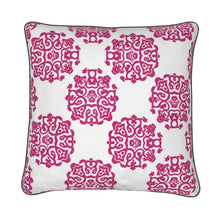 Load image into Gallery viewer, Chinese Medallion Pillow/Cushion in Plum
