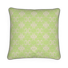 Load image into Gallery viewer, XO Palm in Pink and Green Pillow/Cushion
