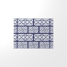 Load image into Gallery viewer, Blue and White Chippendale Tray
