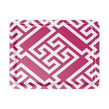 Load image into Gallery viewer, Chinese Fretwork Decorative Tray in Plum
