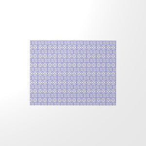 Chippendale Tray--Blue and White