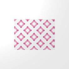 Load image into Gallery viewer, Pink and Pink Bamboo Decorative Tray
