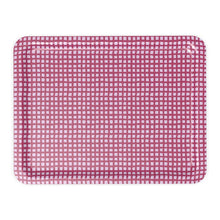 Load image into Gallery viewer, Raspberry and Light Pink Decorative Tray
