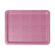 Load image into Gallery viewer, Raspberry and Light Pink Decorative Tray
