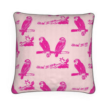 Load image into Gallery viewer, Pink Parrots Pillow/Cushion
