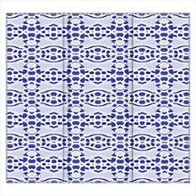 Load image into Gallery viewer, Moroccan Blues Folding Screen
