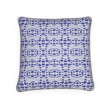 Load image into Gallery viewer, Moroccan Blues Pillow/Cushion
