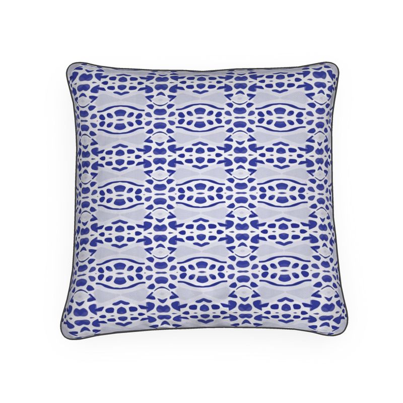 Moroccan Blues Pillow/Cushion