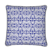 Load image into Gallery viewer, Moroccan Blues Pillow/Cushion
