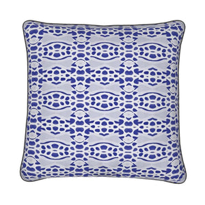 Moroccan Blues Pillow/Cushion