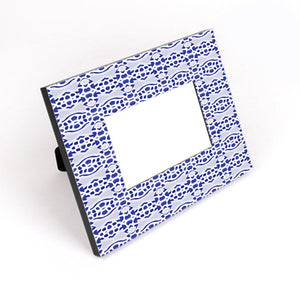 Moroccan Blues Photo Frame